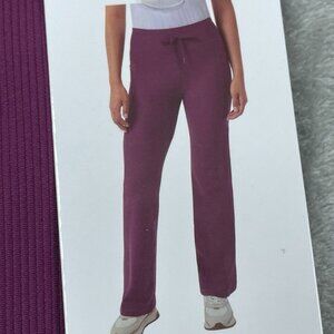 32 Degrees Cool Womens Active Flare Pants Large Purple d0078